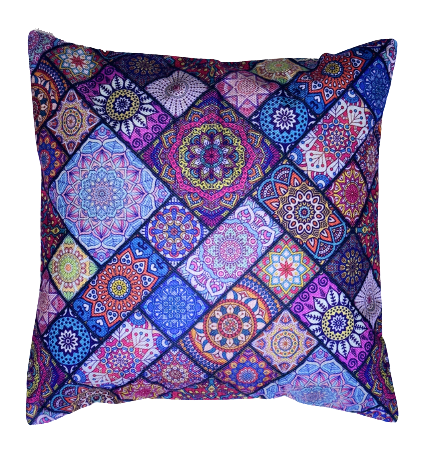 Mandala Bohemian Small Square Sofa Cushion Cover