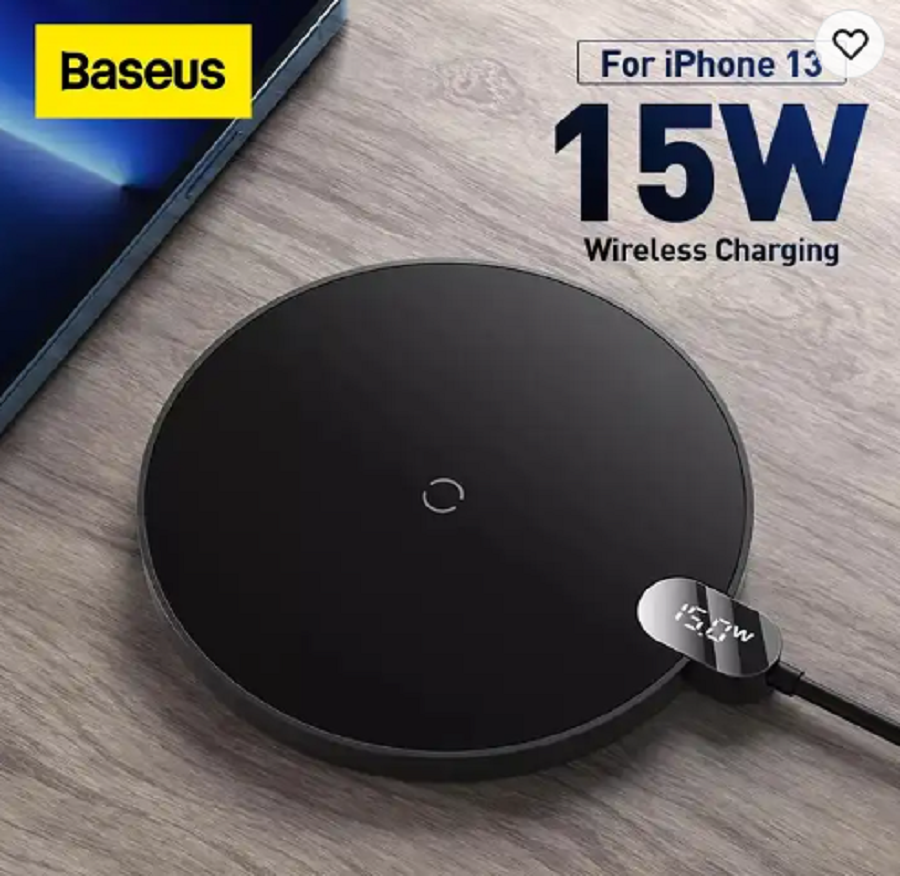 Wireless Fast Charger with Digital Display